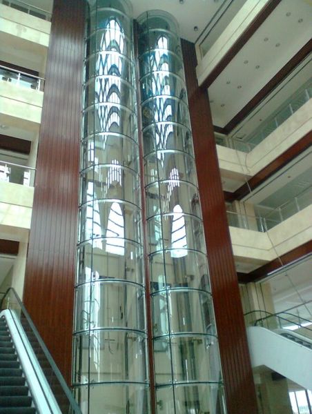 陕西观光电梯玻璃加工安装