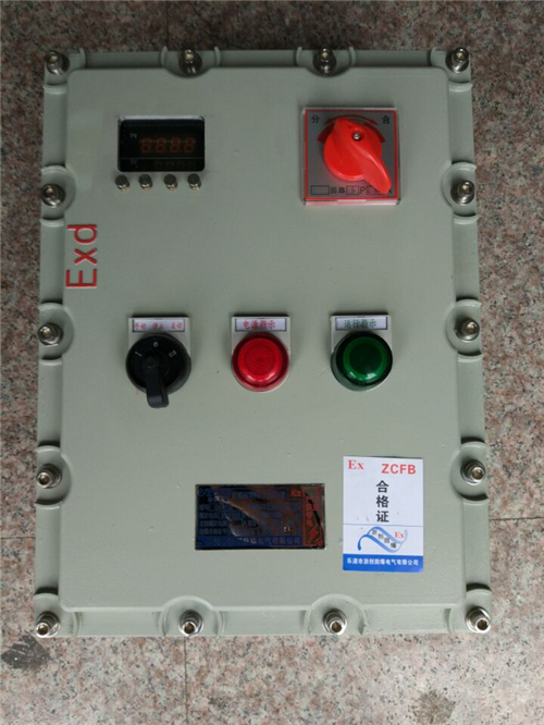 BXMD-11/K63电加热防爆控制箱11回路带总开防爆箱