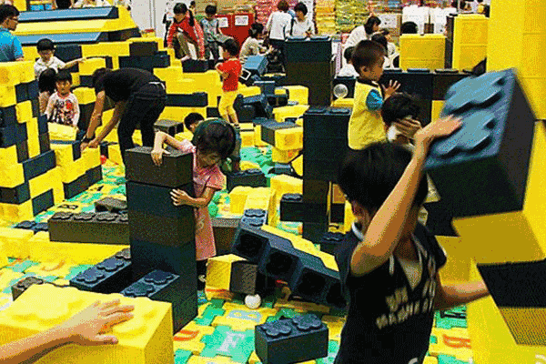 EPP环保泡沫积木乐园EPP儿童游乐益智拼装玩具
