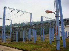 唐山35KV变电站进线架构 主变架构 30米独立接闪杆 厂家直销