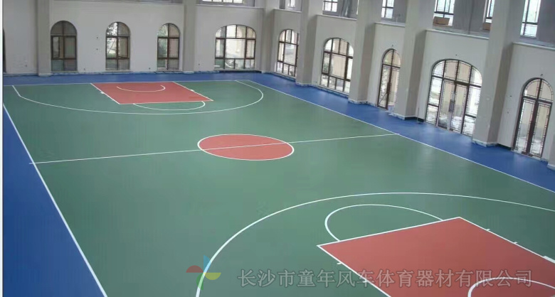 益阳做丙烯酸篮球场地面工厂 桃江村委会塑胶球场施工2mm厚度
