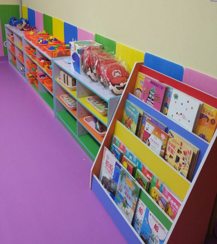 儿童书架玩具柜厂家 可以选择南宁鹰族体育