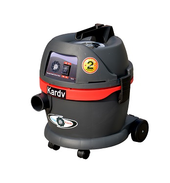 渭南工业吸尘器品牌凯德威GS-1020真空吸尘器仓库用小型干湿两用工业吸尘器