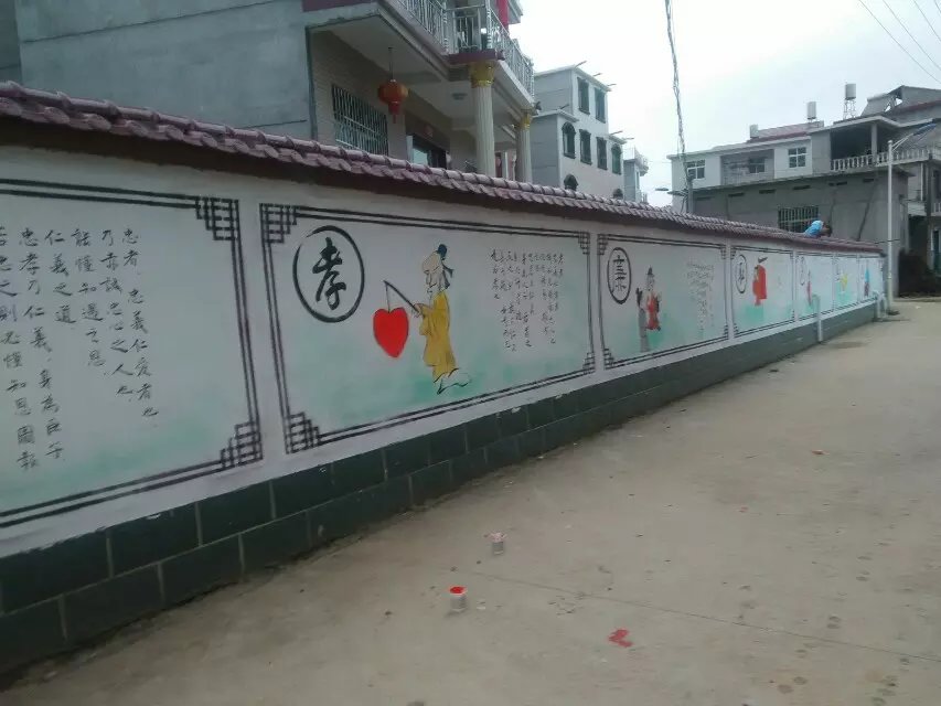 吉安文化墙彩绘墙绘涂鸦专业团队！