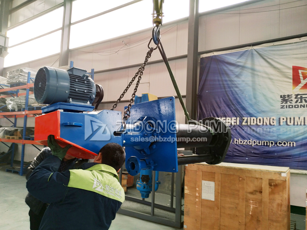 紫东泵业厂家直销6/4D-AH卧式耐磨渣浆泵