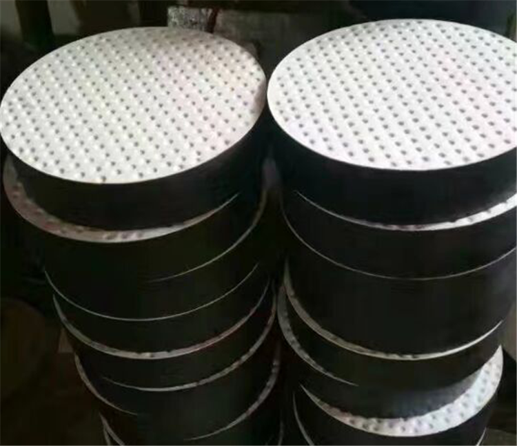 甘肃天水市批量生产各种圆形 板式橡胶支座现货 可定制