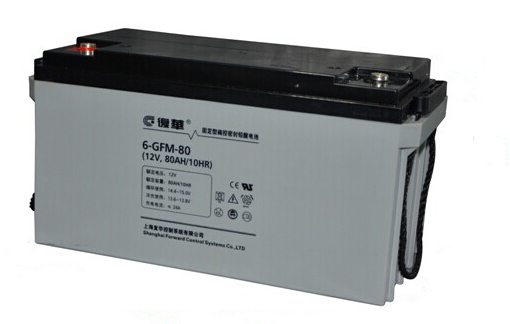 上海复华蓄电池12V80AH铅酸免维护6-GFM-80