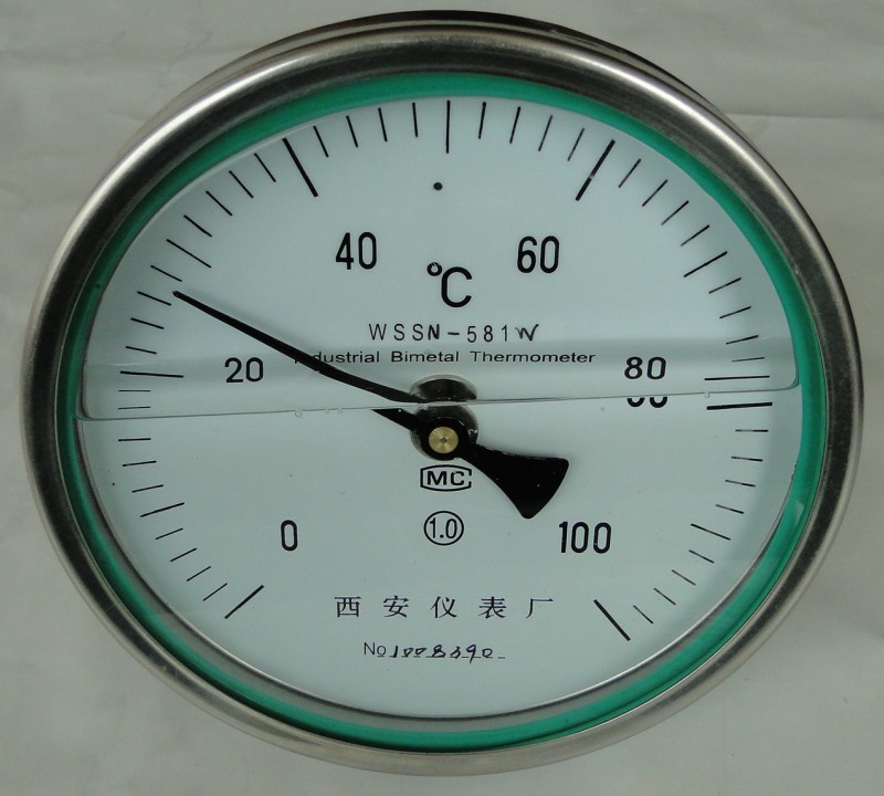 咸阳供应WSS型双金属温度计/温度表一西安诺普特