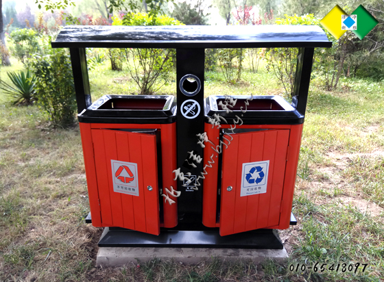 北京户外垃圾桶 小区果皮箱 校园分类垃圾桶 公园景区桶 现货供应 厂家直销