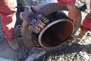 切管机 外卡式切割坡口机EW-89 石油、天然气管道切管机
