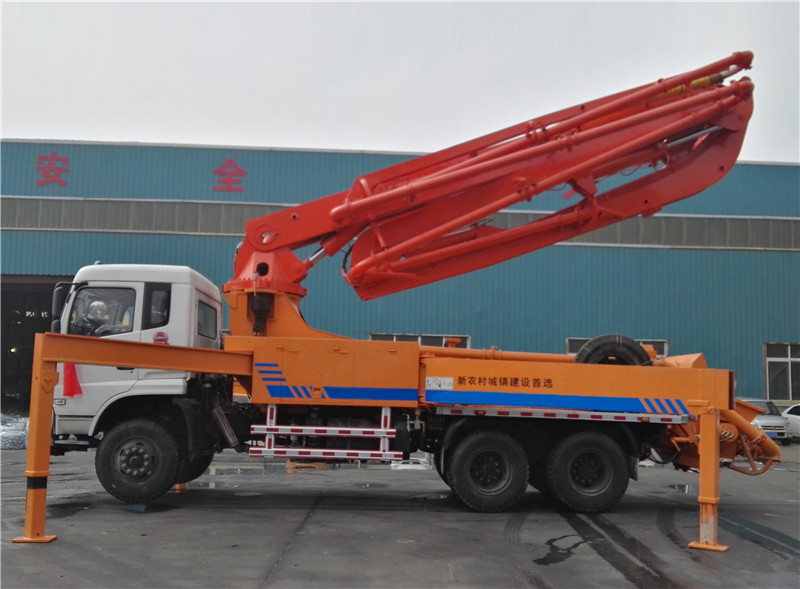 北京小型30米臂架式泵车29米天泵37米搅拌式泵车价格