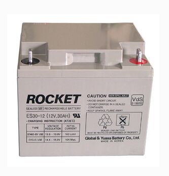 火箭ROCKET蓄电池ES40-12/12V，40AH