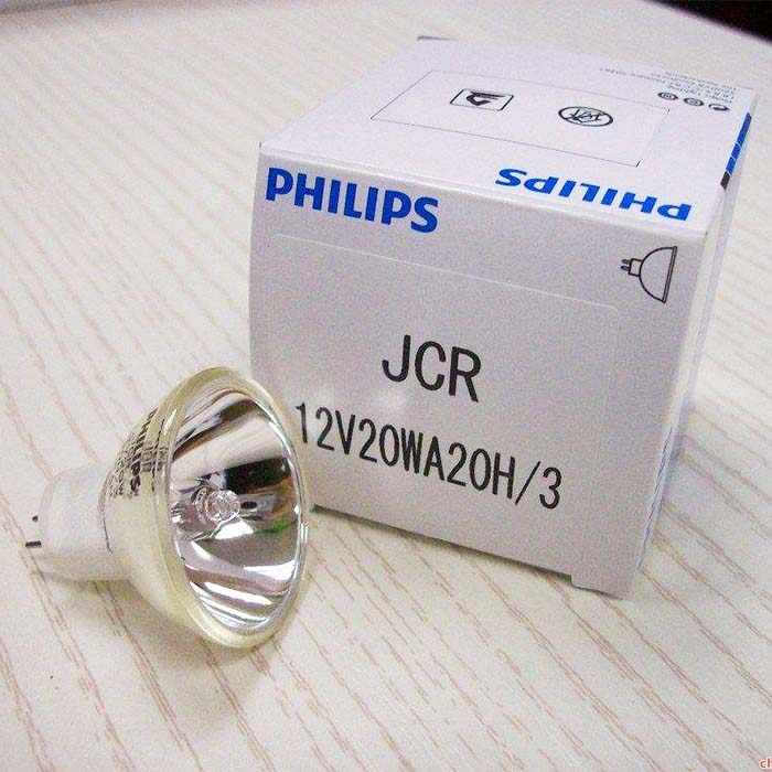 飞利浦JCR 12V 20W A20H/3显微镜医用酶标仪灯泡