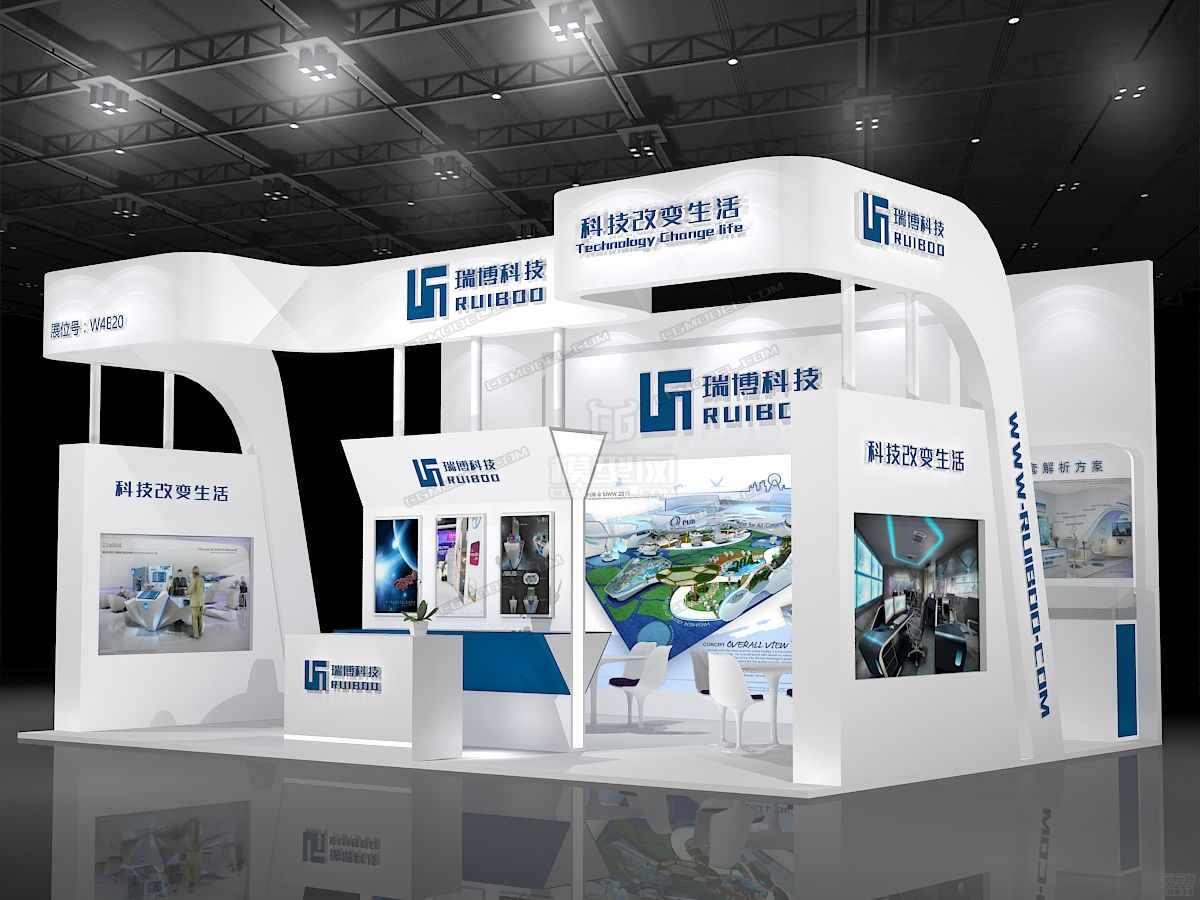 上海专业展台设计搭建工厂、上海标准展位搭建、展具出租价格较低