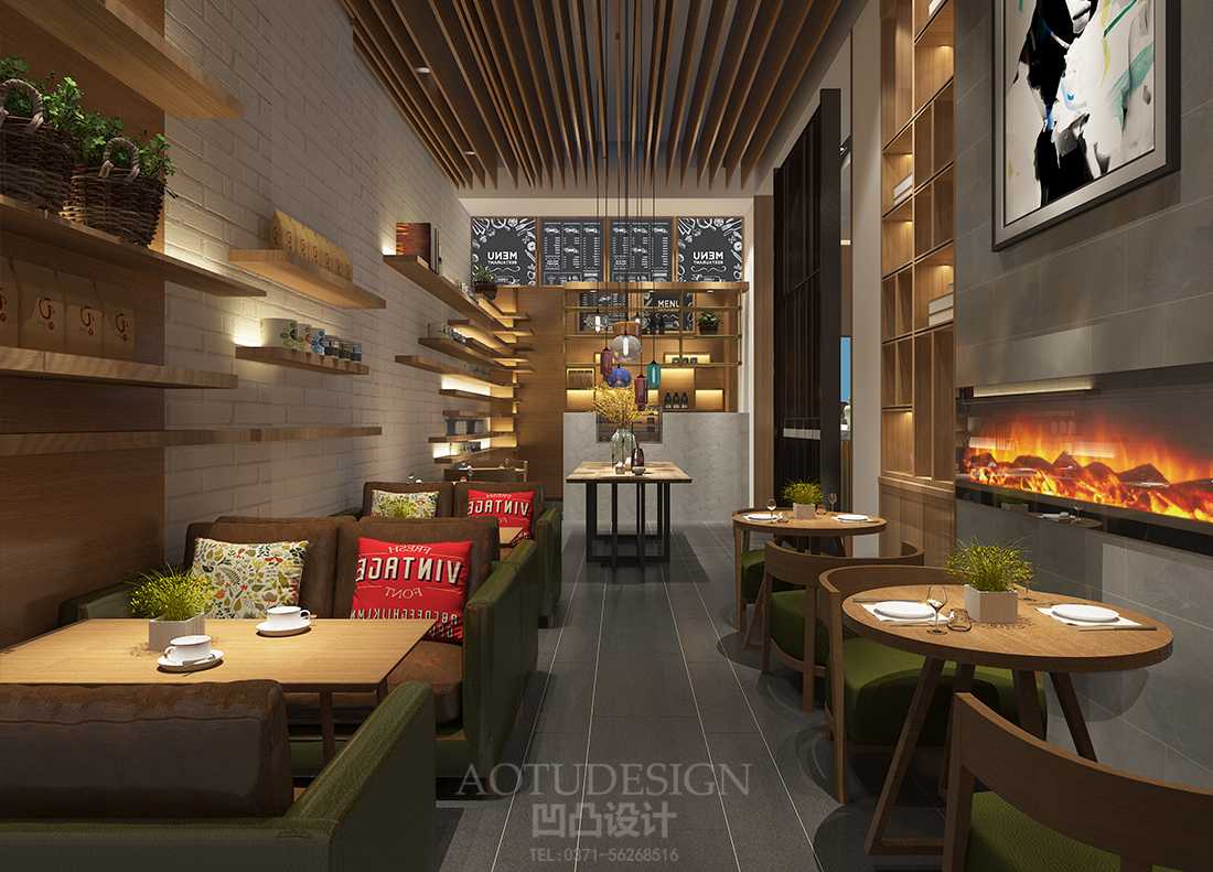 郑州餐饮空间设计-凹凸环境艺术设计-郑州酒店设计