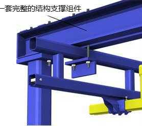 无横梁门柱设计-久筑源工业设备-南京无横梁门柱