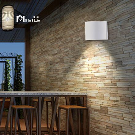 麦特2071 LED创意壁灯铝材酒店床头灯现代简约户外防水壁灯客厅走廊过道灯