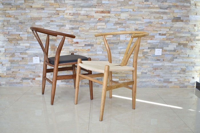 白茬现代简约实木v字仿古圈椅北欧骨叉复古时尚是书桌椅