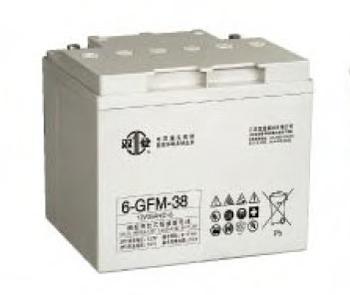 双登蓄电池 12V38AH 6-GFM-38 ups电源免维护铅酸电瓶质保三年