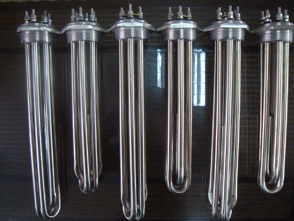 定制液体电加热管 ，模温机电热管 油式，水式电热管