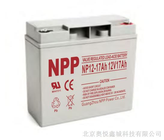 耐普蓄电池NP17-1212V17AH陕西报价