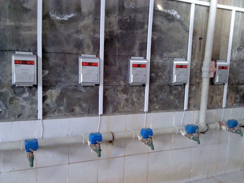 河北唐山公共澡堂用水控制器 IC卡节水刷卡器