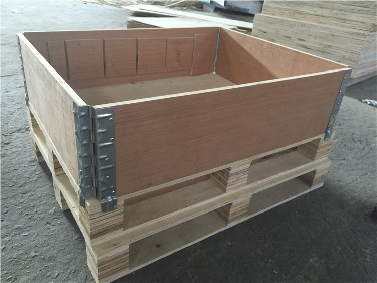 无锡澎湃厂家 加工定做围板箱 出口熏蒸胶合板围栏木框箱