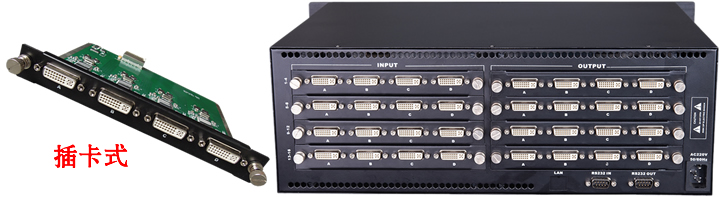 DVI矩阵切换器|大量供应优质的数字DVI矩阵切换器