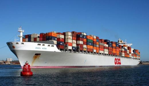 国际海运出口 散货船 散货拼箱 内陆点平板箱40FR**尺寸只能走散货船