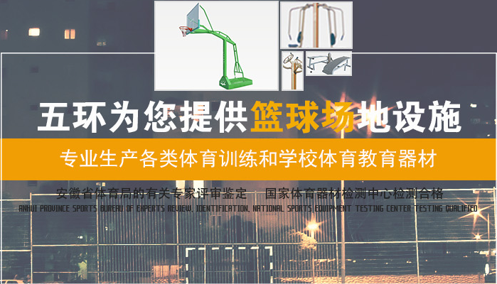 安徽篮球架厂家,滁州篮球架生产厂家,滁州市五环体育器材