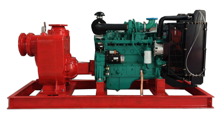 上海舜隆泵业供应SLCZW型固定式柴油机自吸泵