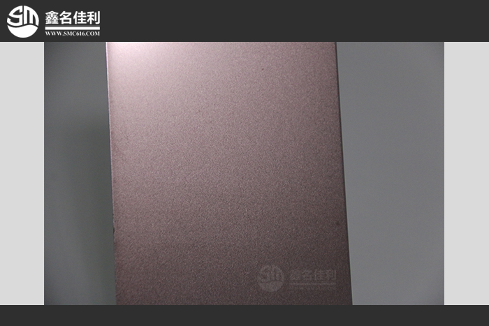 304喷砂褐金色装饰板丨不锈钢喷砂板价格丨高档喷砂厂家专业定制