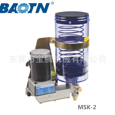 MSK型电动油脂润滑泵，机床黄油活塞泵