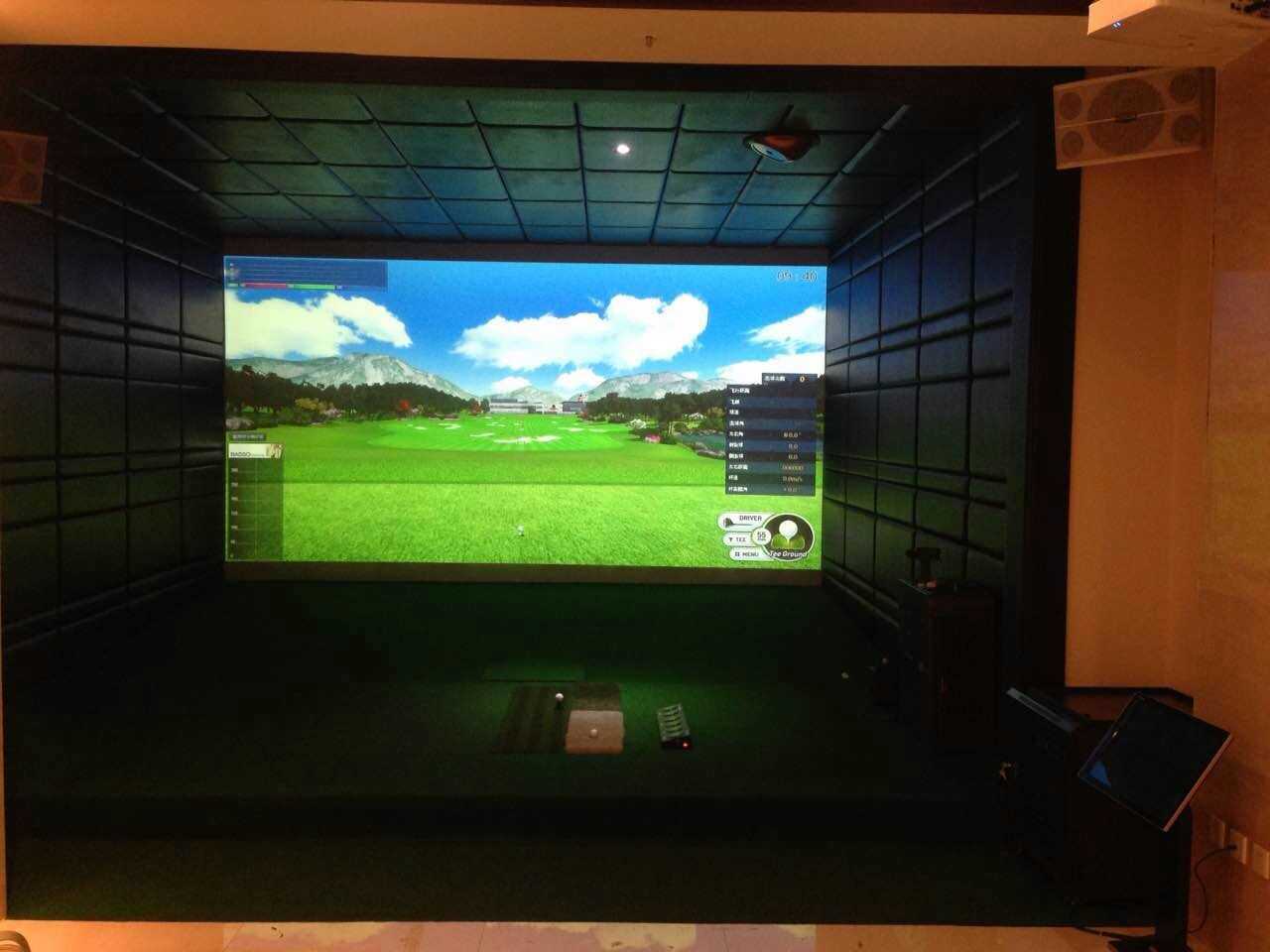 模拟高尔夫价格-瑞澎智能科技-室内高尔夫模拟器