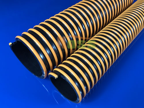 PVC高压输送管/红龙管 重型吸水管/吸纱管 耐磨特殊橡胶抽吸输送管