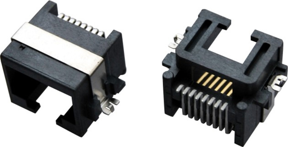 沉板8.65mmRJ45网络插座，网关LAN网线接口RJ45系列
