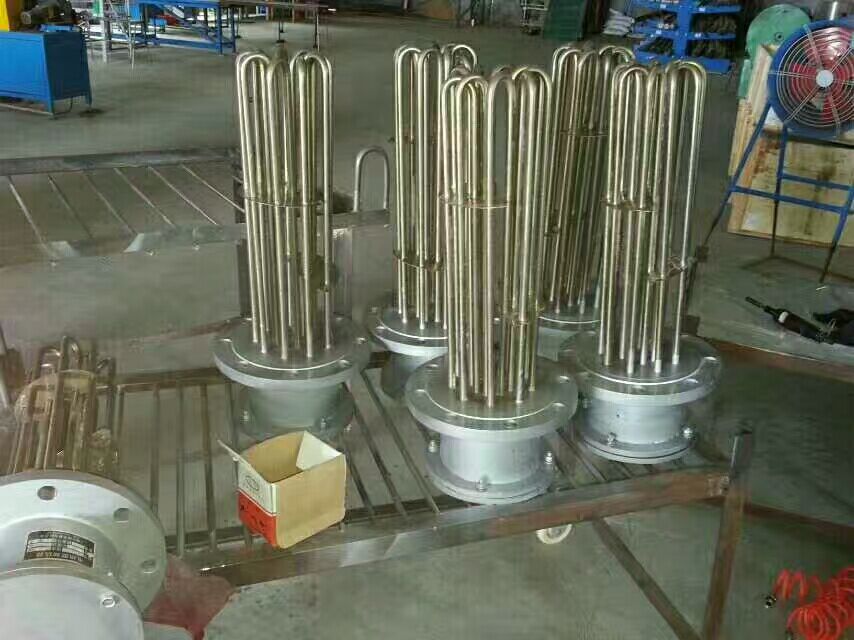 阜阳庄龙专业生产法兰式电加热管,加热板,电热圈