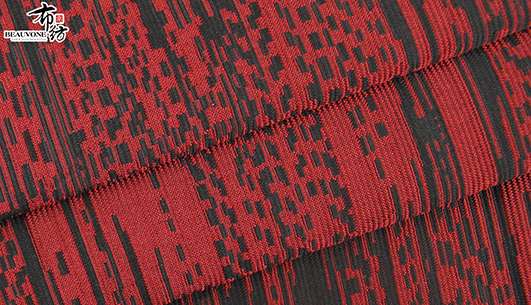 广州布纺厂家专业生产几何提花面料F06005