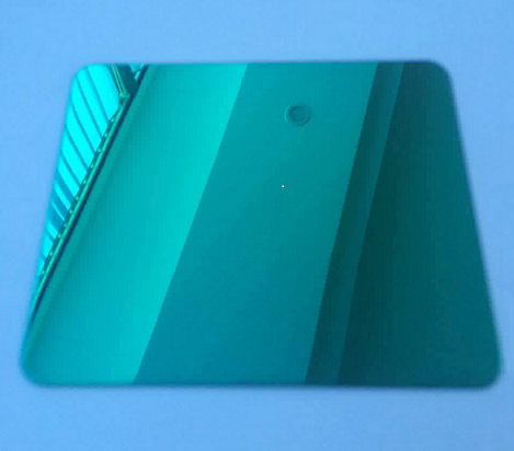镜面翡翠绿色镜面不锈钢板材 翡翠绿精磨8k镜面装饰板