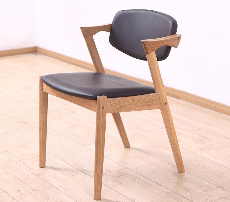 美式乡村Z形扶手实木酒店餐椅 创意咖啡厅椅子热销