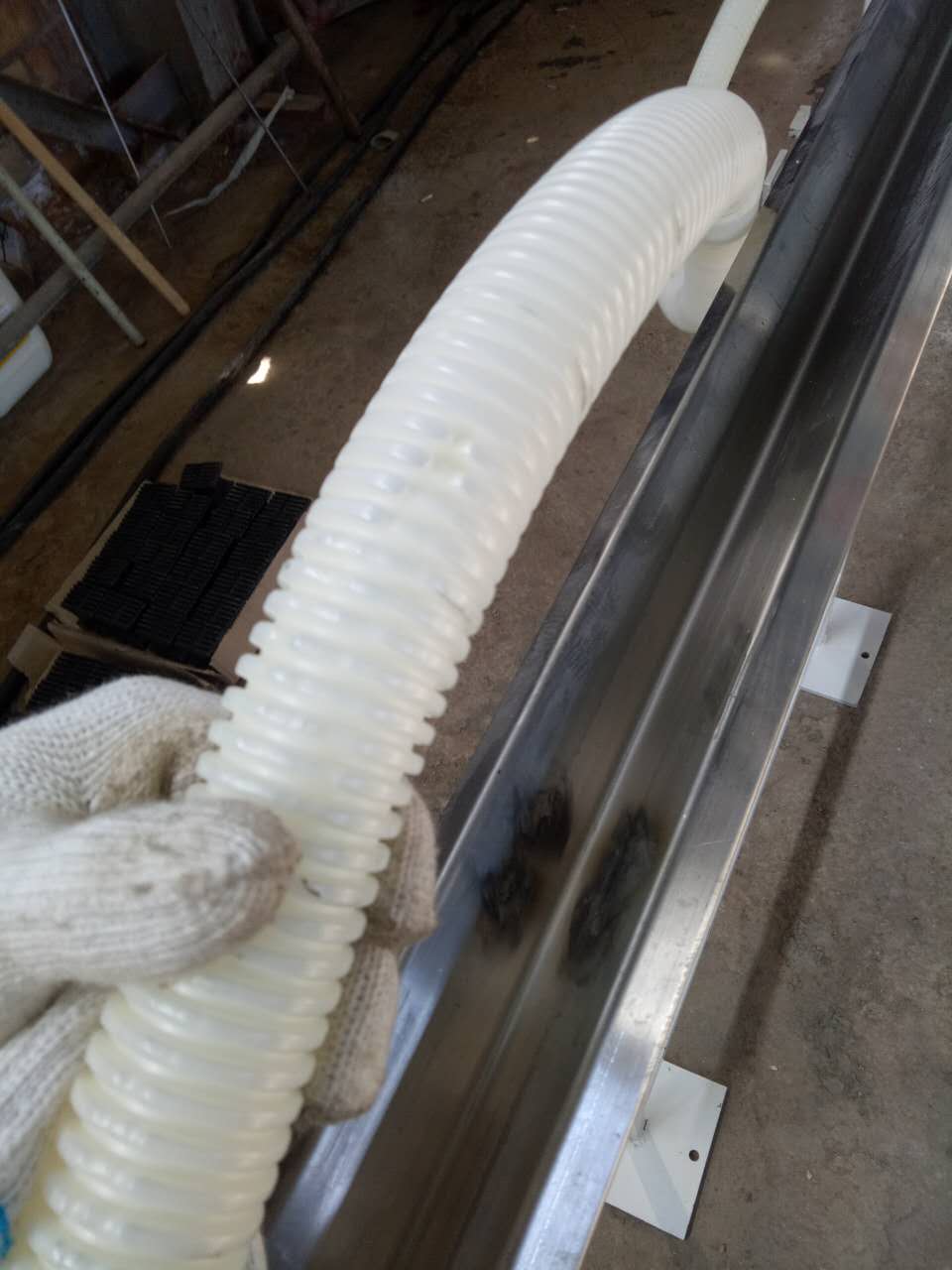 海威德专业高速全自动PVC单壁波纹管设备