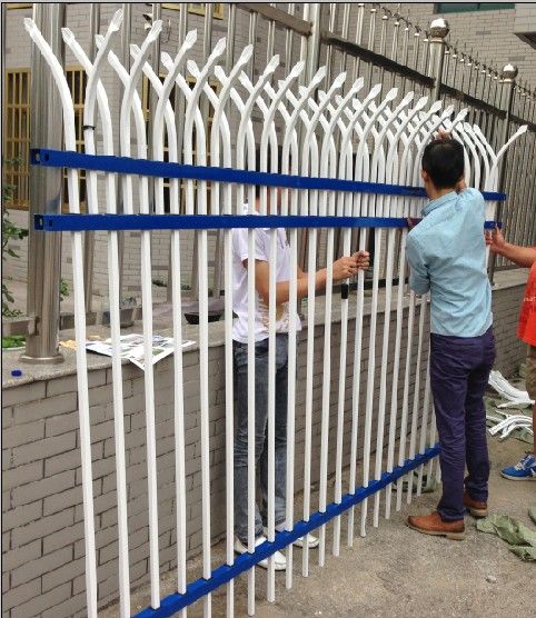 巨人铁艺护栏，小区围墙围栏，组装隔离网尺寸定做
