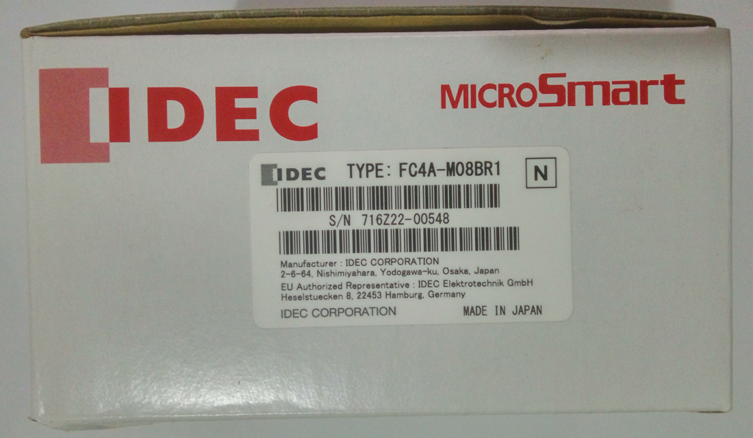 IDEC和泉PLC输入输出混合模块FC4A-M08BR1