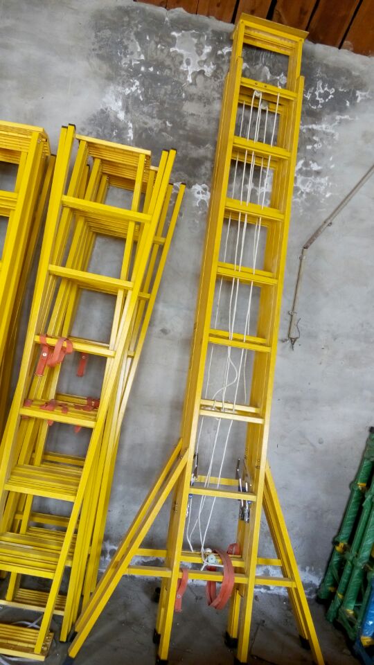 5米绝缘双升降伸缩梯厂家 金淼电力生产
