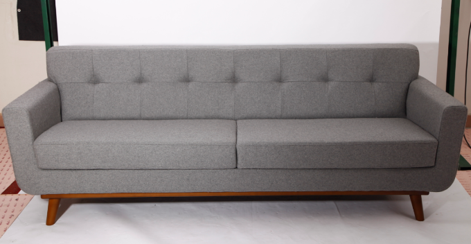 KS002 布艺沙发 客厅休闲沙发 三位沙发 现代简约沙发