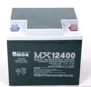 友联蓄电池MX12400/UNION蓄电池12V40AH