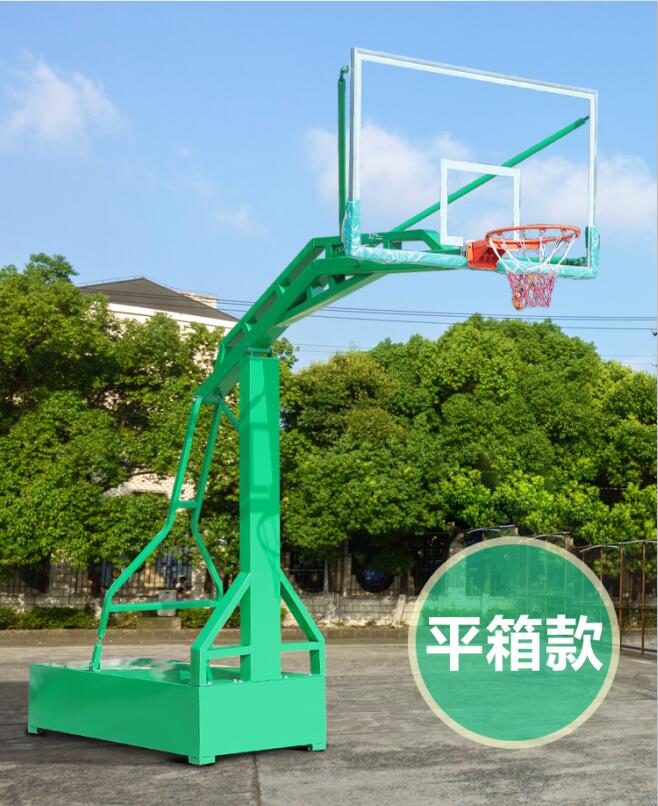 广西贵港移动式篮球架 平南大箱篮球架飞跃体育