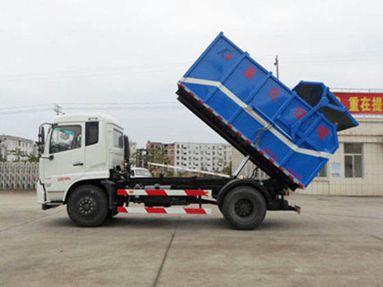 科晖3吨压缩式对接垃圾车 也称侧装车）主要技术参数与性能特点