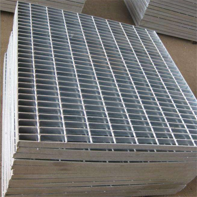 方型孔钢格板厂家热卖镀锌平台钢格板插接 金属格栅