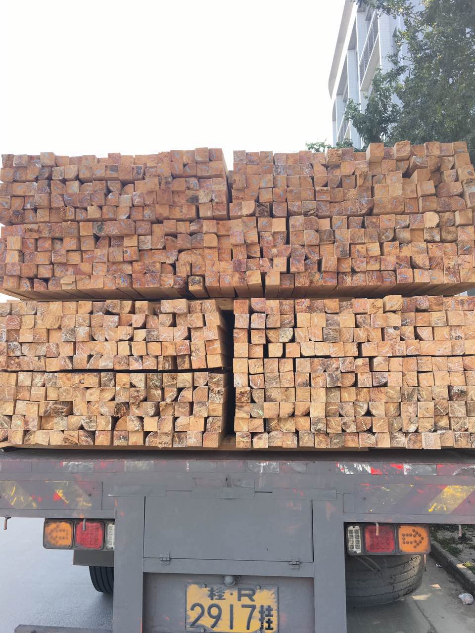 佛山木材厂家 出售建筑方条 国产木枋 本地松